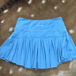 Blue goldhinge athletic skirt!!